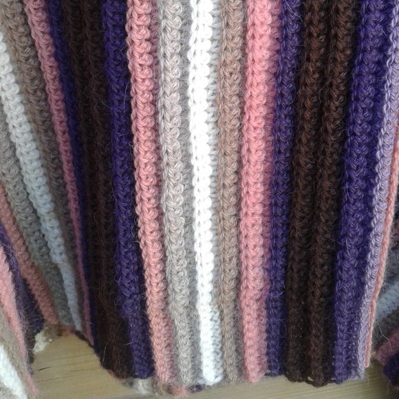 One of a kind Baby alpaca handmade viral scrappy sweater - Picture 6 of 10